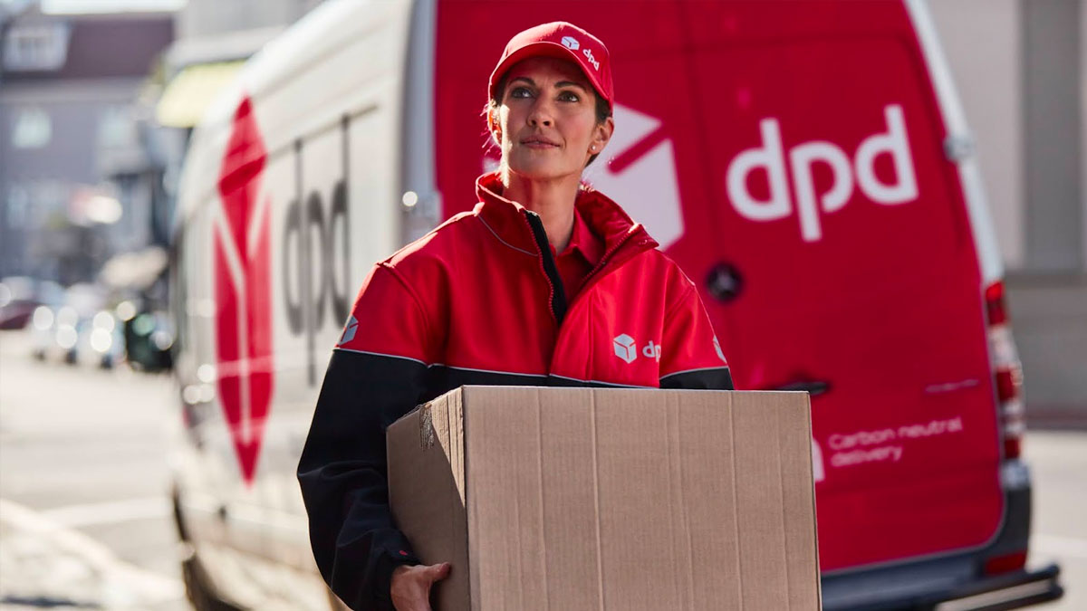 DPD delivey driver