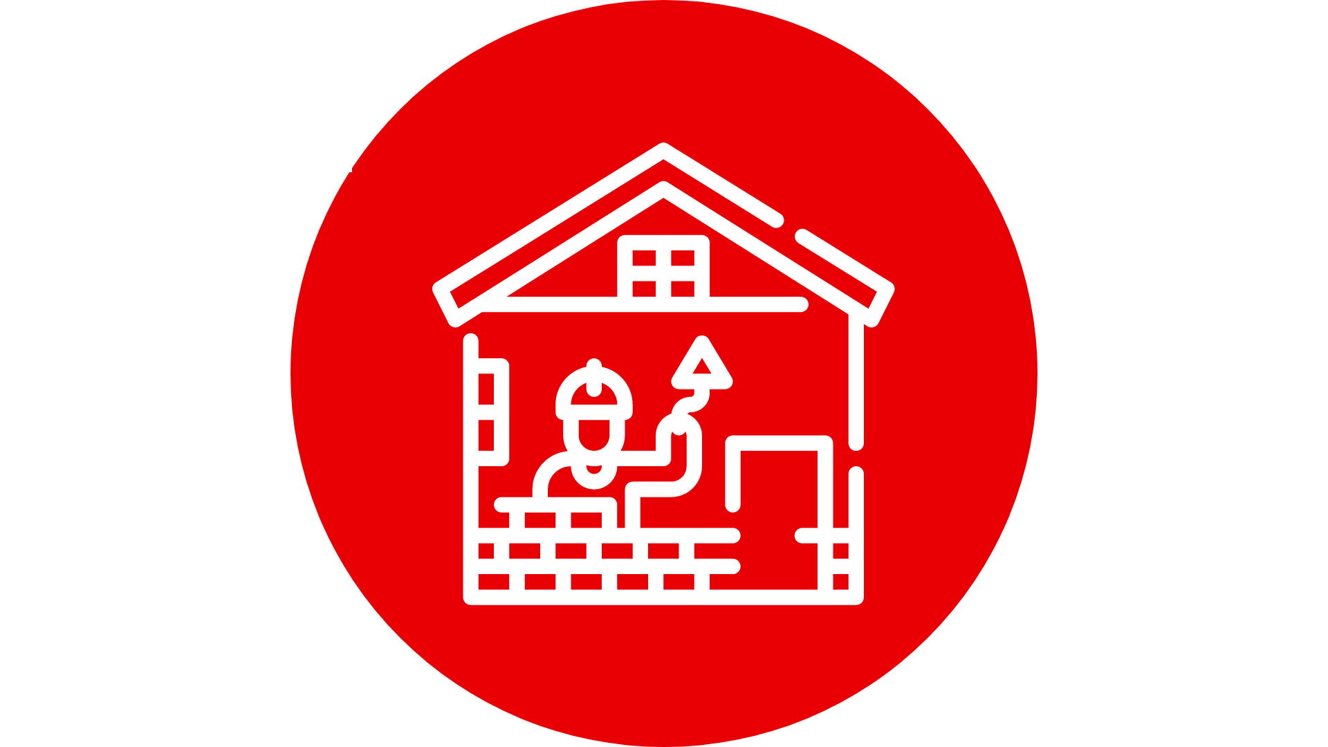 Residential construction icon